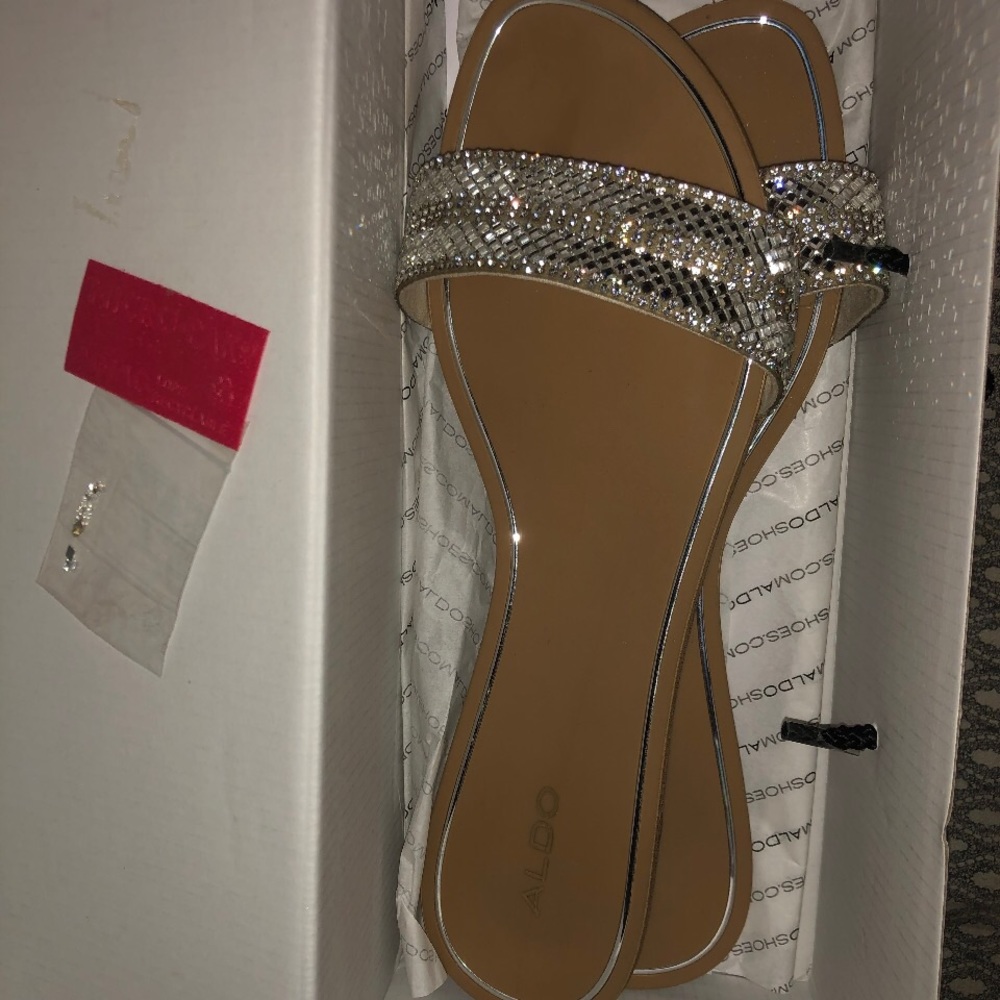 Aldo sparkly sandals